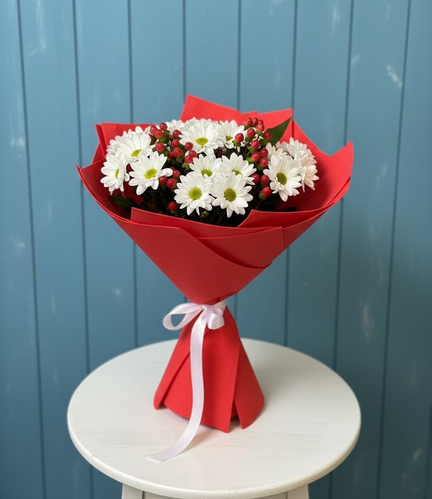 Букет цветов из: Хризантемы в Штурме