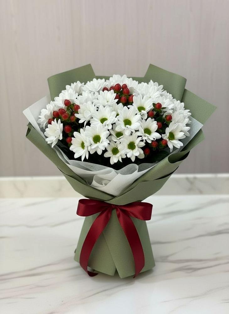 Букет цветов из: Хризантемы в Штурме