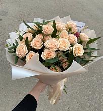 Букет Кремовые розы Латте #REPLACE_PRED# Штурме
