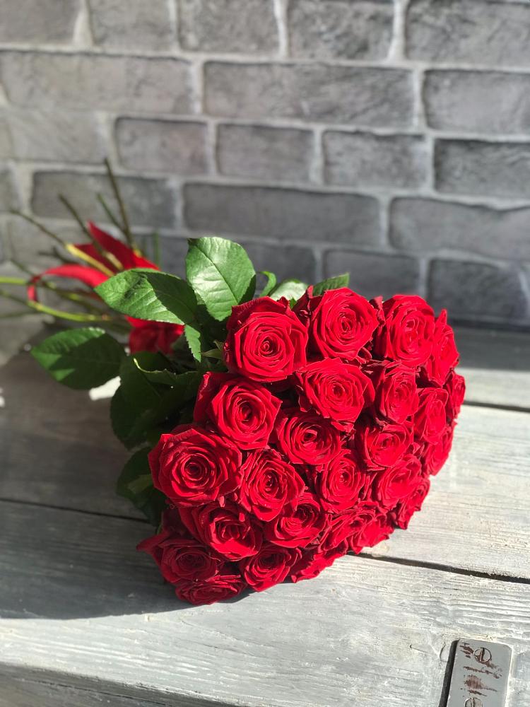 Букет Красные розы Фридом в Штурме
