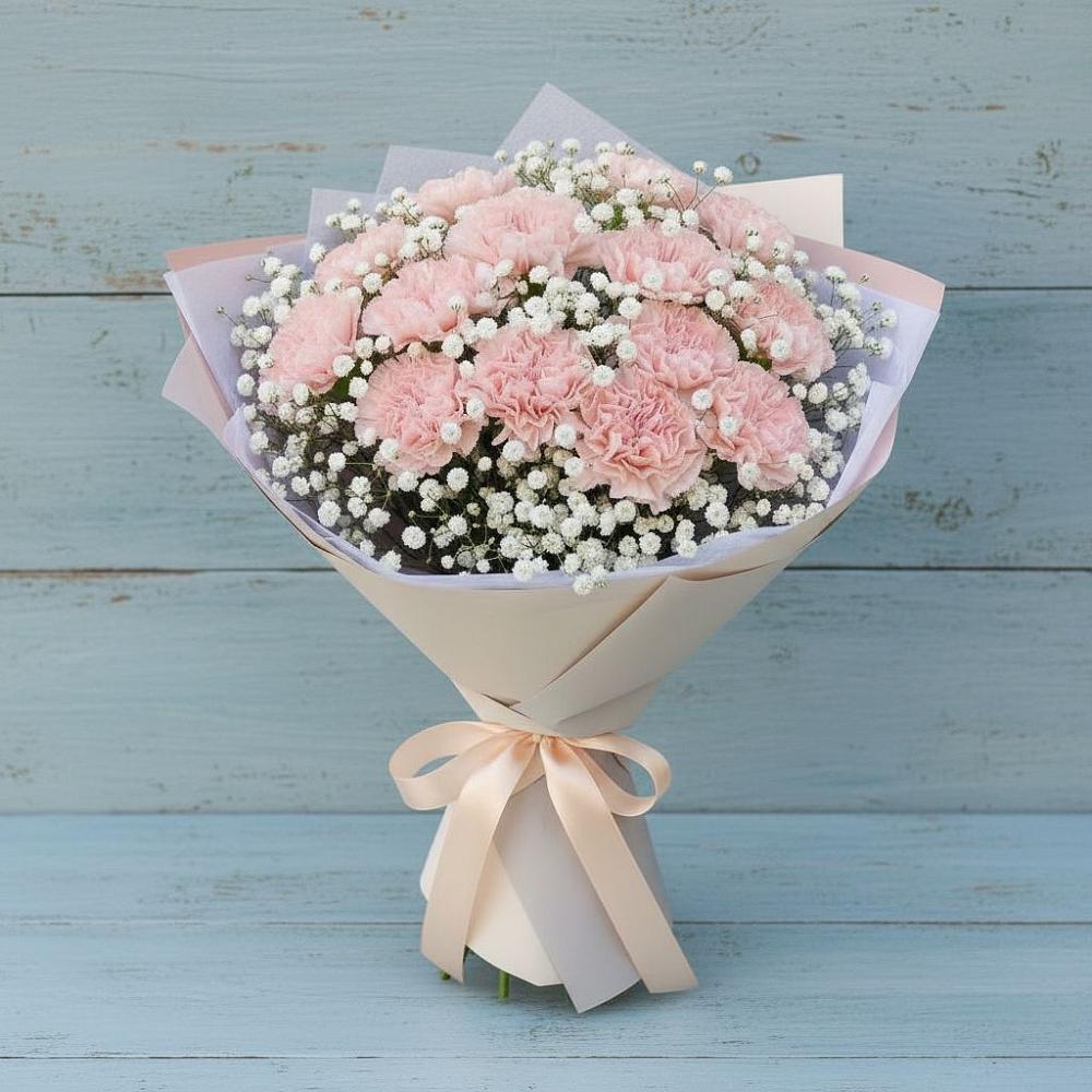 Букет цветов из: Гвоздики в Штурме