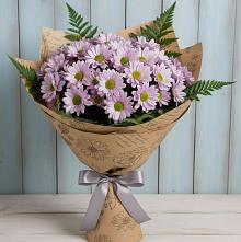 Букет цветов из:  Хризантемы в Штурме