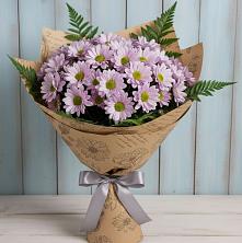 Букет цветов из:  Хризантемы в Штурме