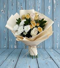 Букет цветов из:  Розы и Хризантемы #REPLACE_PRED# Штурме