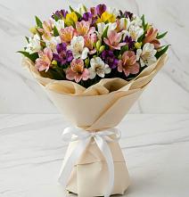 Букет цветов из:  Альстромерии #REPLACE_PRED# Штурме