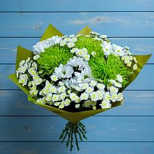 Букет цветов из:  Хризантемы в Штурме