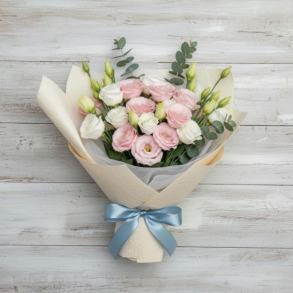 Букет цветов из: Лизиантусы в Штурме